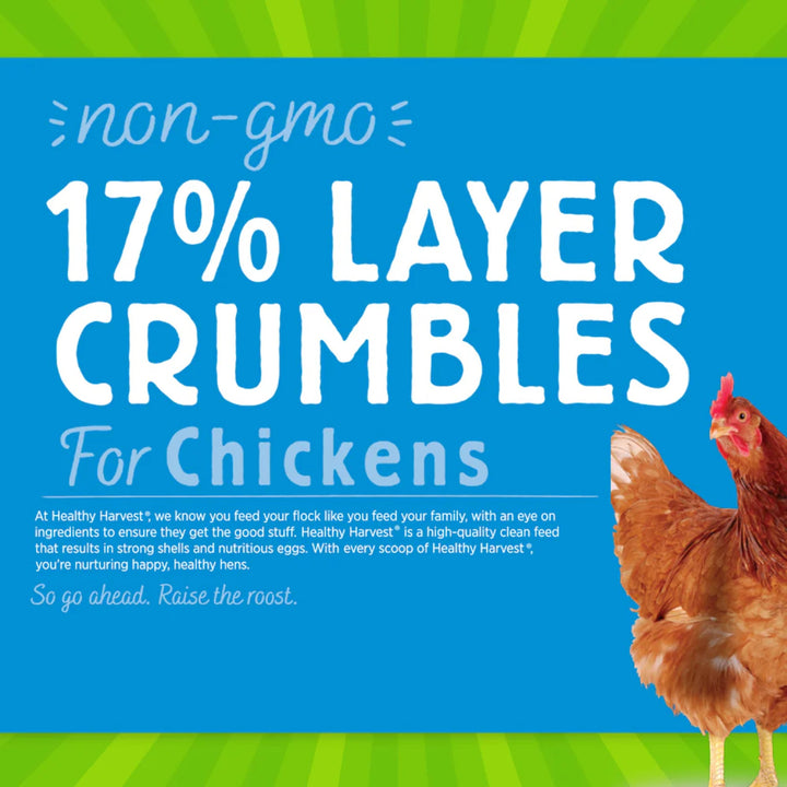 Crumbles de capas sin OMG al 17 % de Healthy Harvest