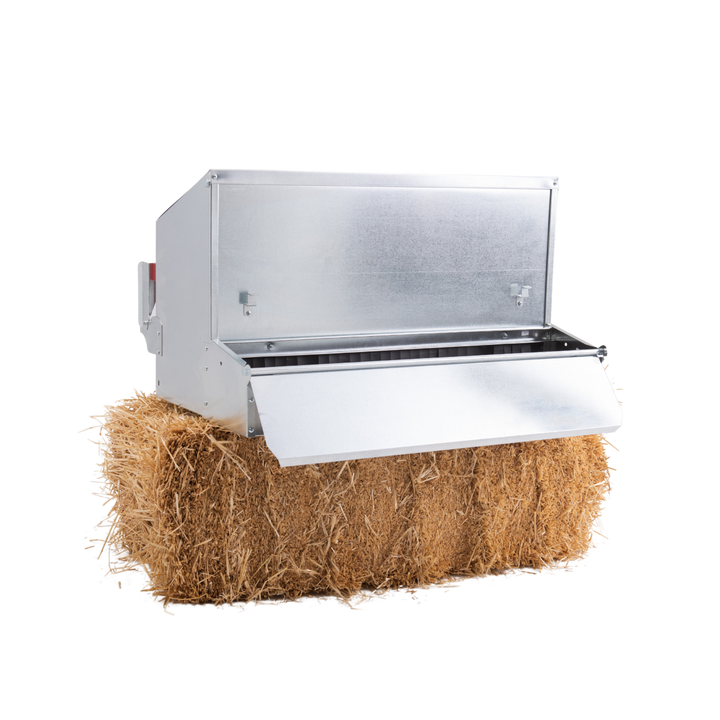 HenGear 24" Galvanized Steel Rollout Nest Box - 20 Hens Capacity