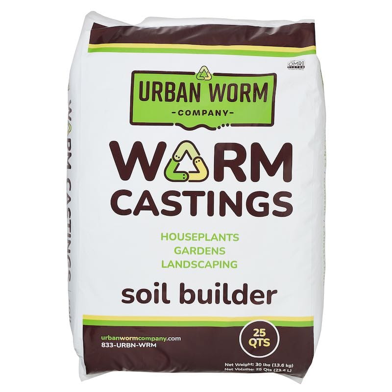 Urban Worm Company Organic Worm Castings - Premium Soil Amendment
