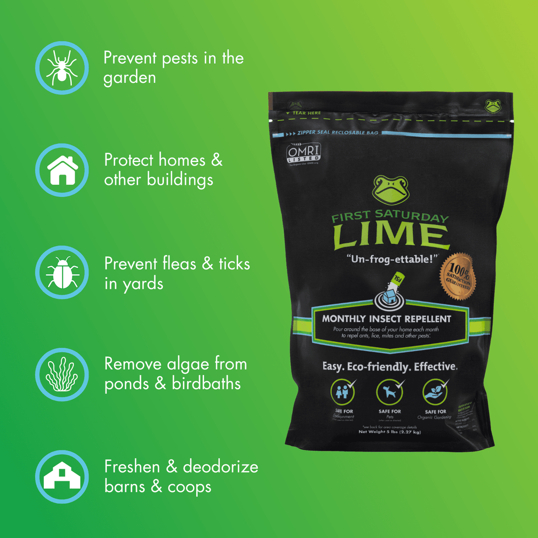 First Saturday Lime Safe Natural Insect Repellent & Odor Control