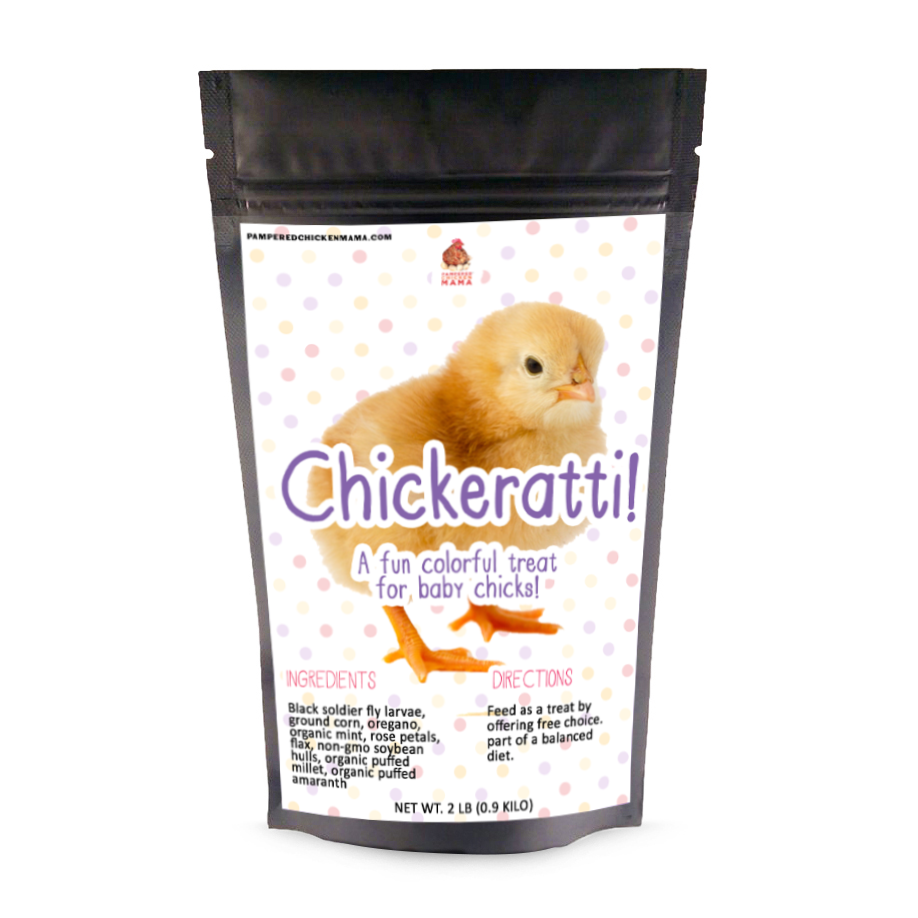 Chickeratti Protein-Rich Treat for Baby Chicks with Mealworms