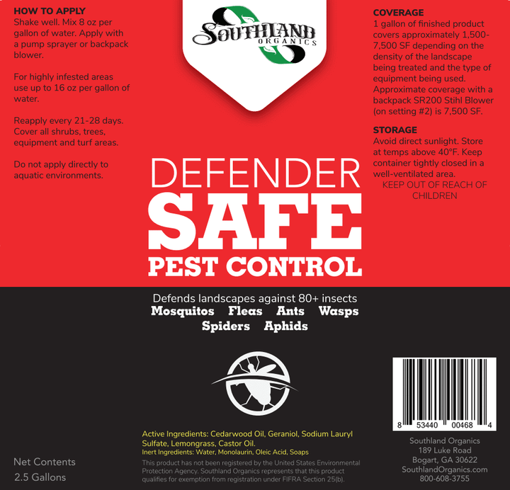 Defender Natural Contact Kill Insecticide - Pest Control Spray