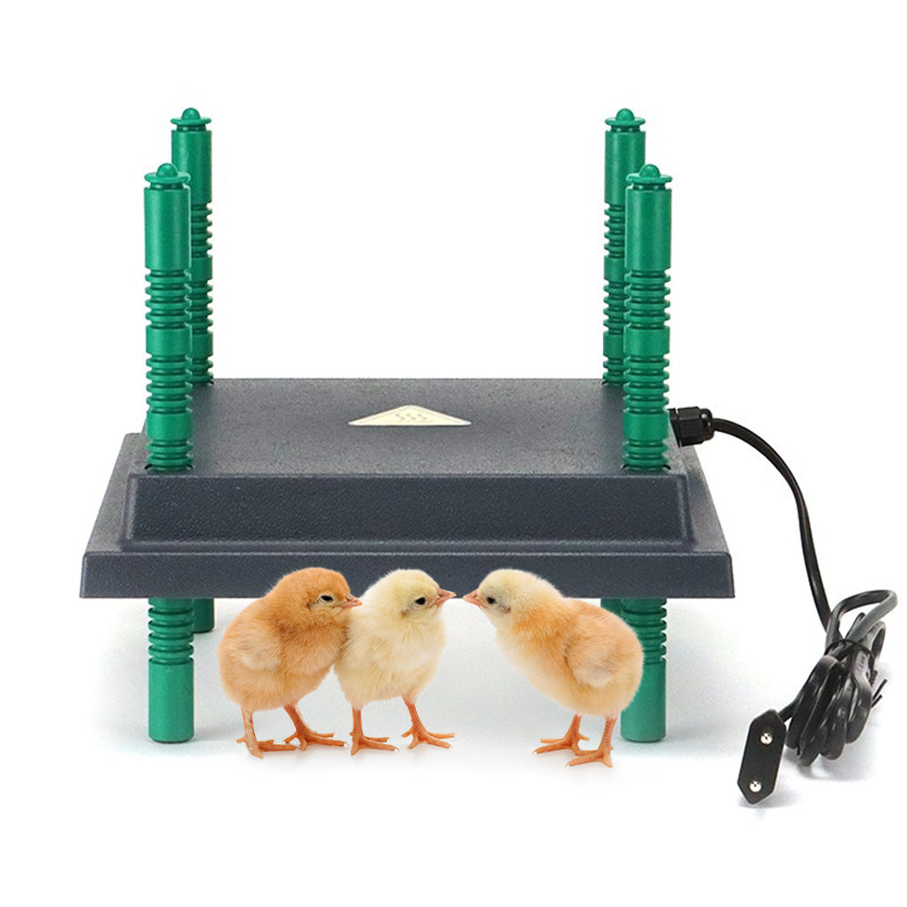 Farmight adjustable-height chick brooder heater plate in black, available in three sizes for baby chicks.