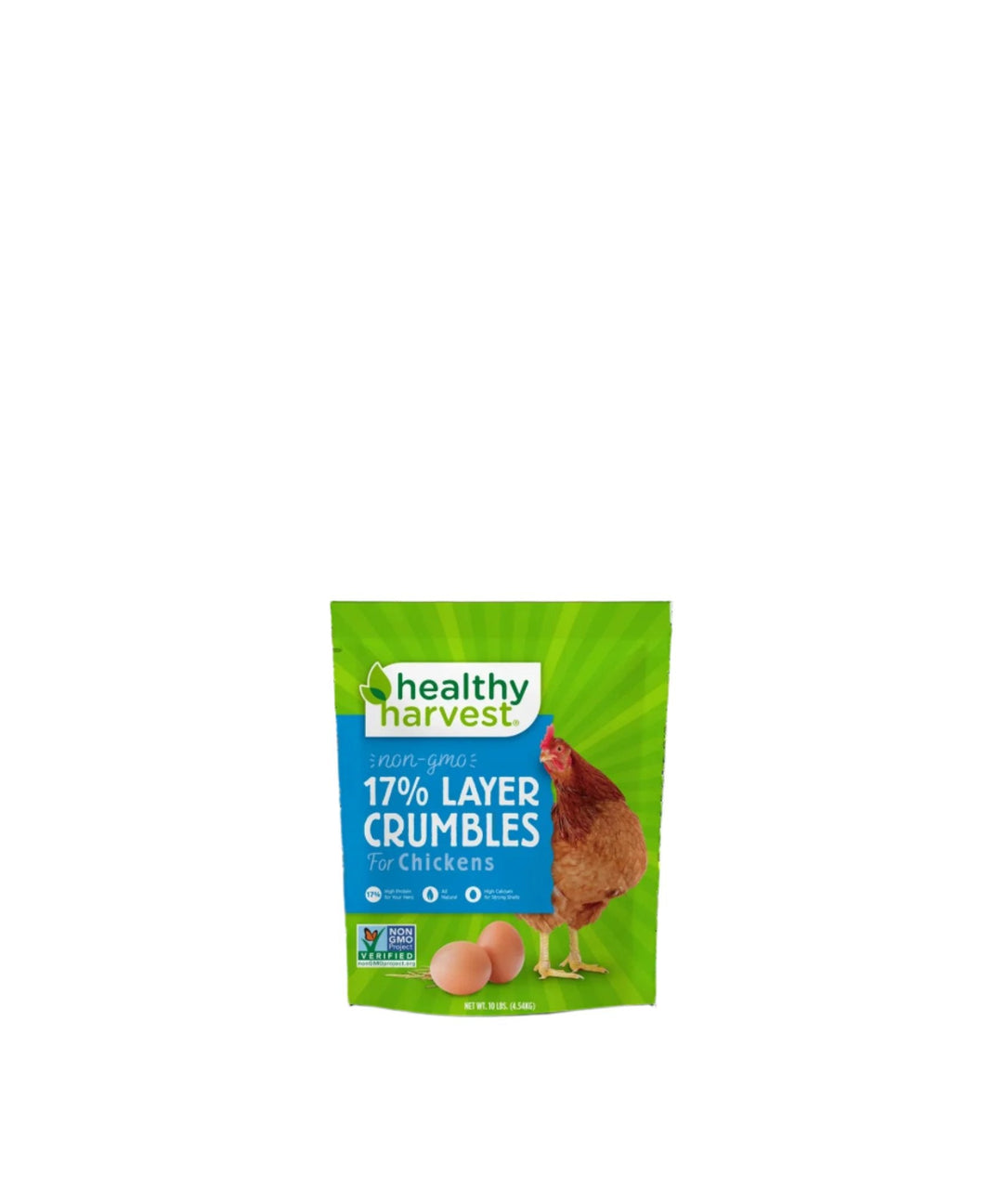 Crumbles de capas sin OMG al 17 % de Healthy Harvest