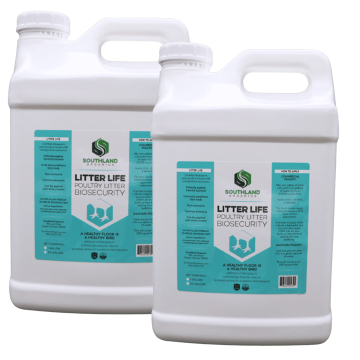 Litter Life Organic Poultry Litter Amendment - Microbe Carbon Blend