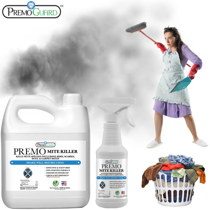 Spray antiácaros de 16 oz - Totalmente natural, no tóxico - de Premo Guard