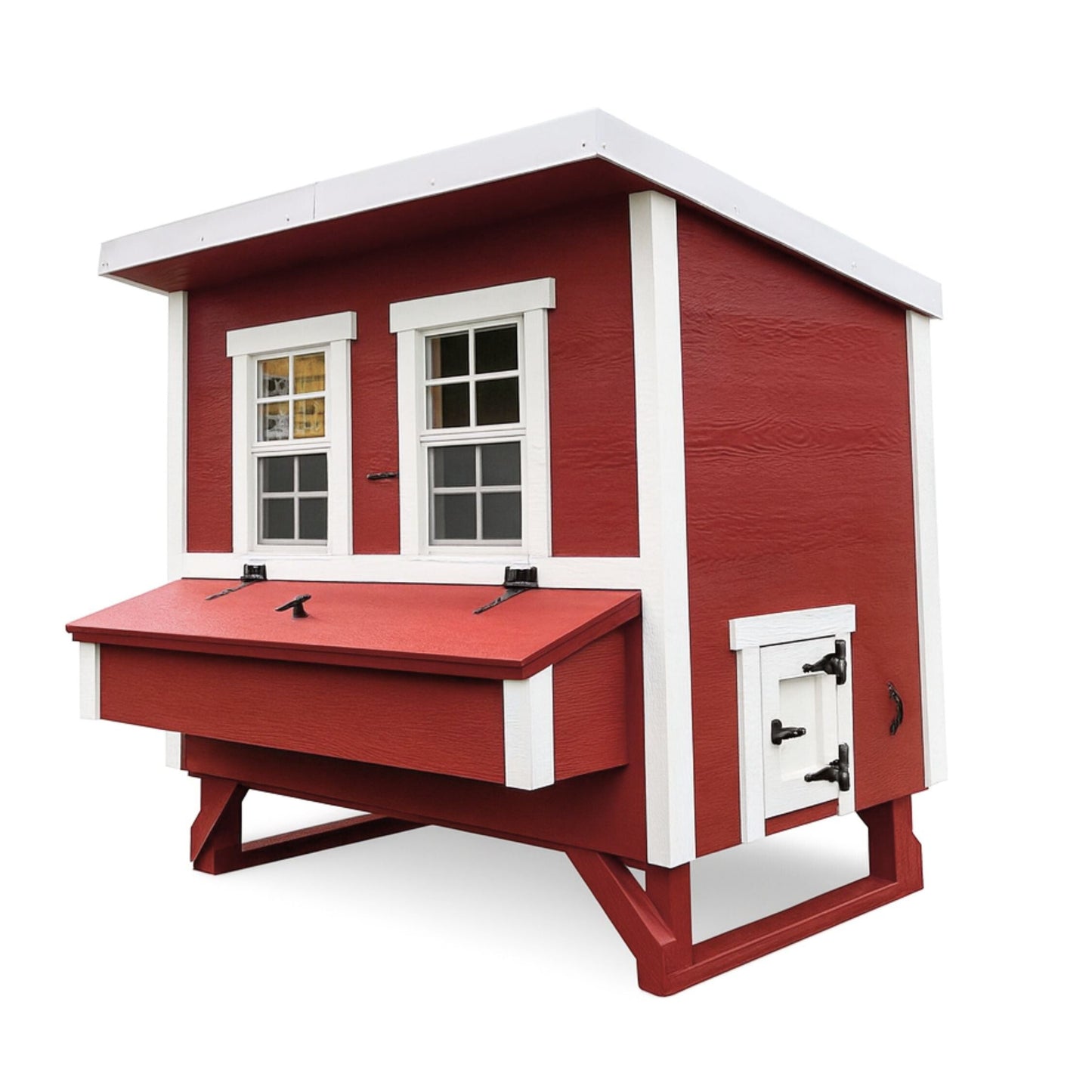 OverEZ Large Chicken Coop - Heavy Duty Wood - Up to 15 Chickens