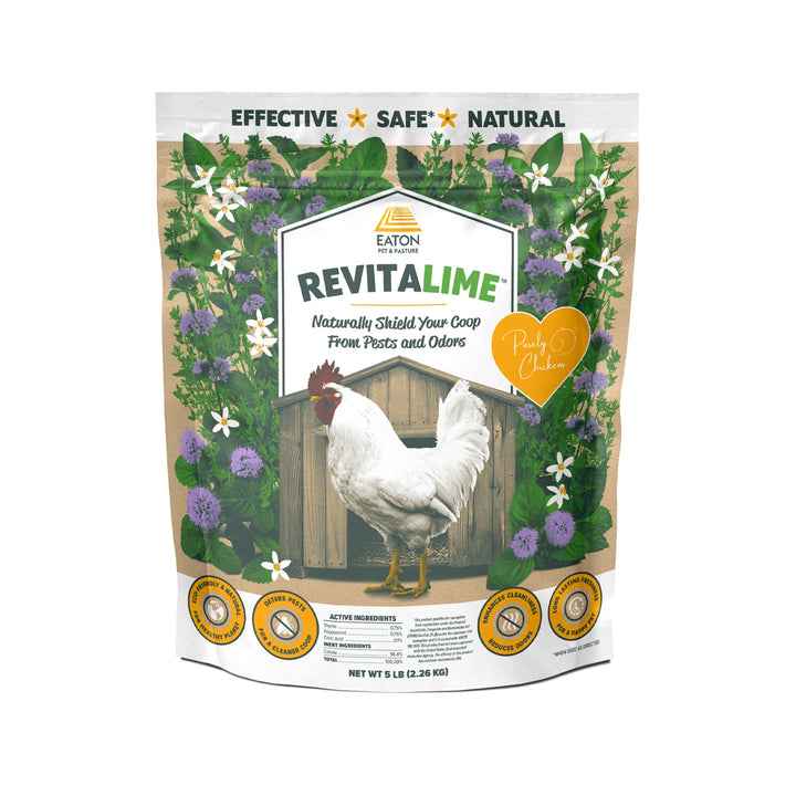 Revitalime Natural Chicken Coop Freshener - Pest Control & Odor