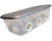 8 Port 6 Quart Quail & Chick Port Feeder No Waste Feed Saver