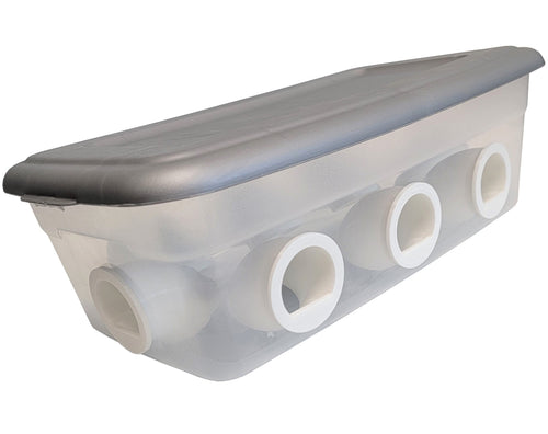 8 Port 6 Quart Quail & Chick Port Feeder No Waste Feed Saver