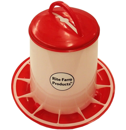 Rite Farm Products Poultry Feeders & or Waterers 4 Sizes Available for Chickens Chicks