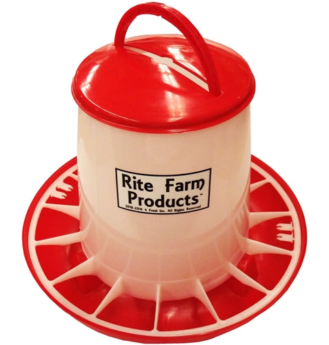Rite Farm Products Poultry Feeders & or Waterers 4 Sizes Available for Chickens Chicks
