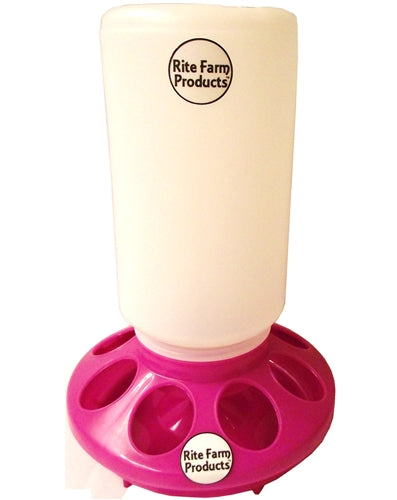 Rite Farm Products Chick Feeder & Quart Jar