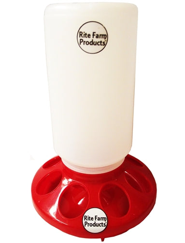 Rite Farm Products Chick Feeder & Quart Jar