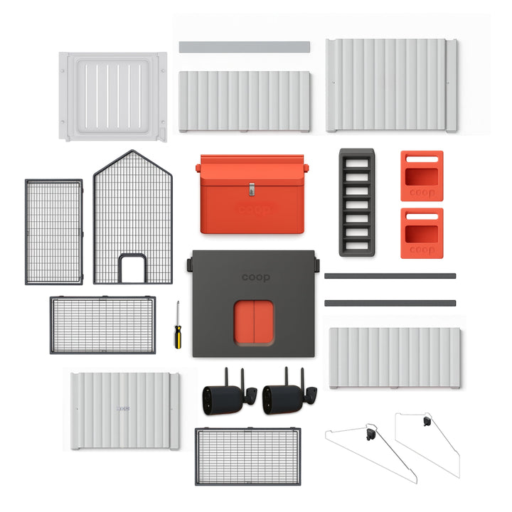 Smart Coop Extended Range Run - Galvanized Steel Chicken Coop