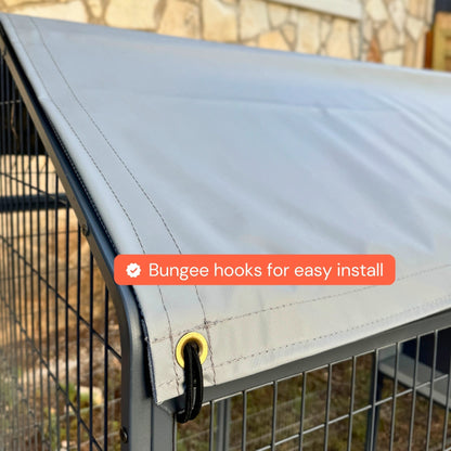 Waterproof Chicken Coop Tarp - UV Protection Smart Coop Cover