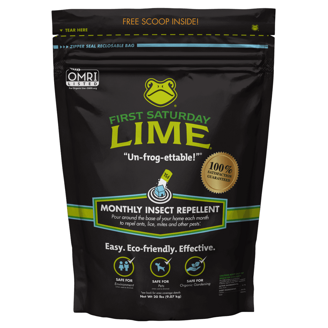 First Saturday Lime Insect Repellent – Eco-Friendly Pest Control for Home & Coop