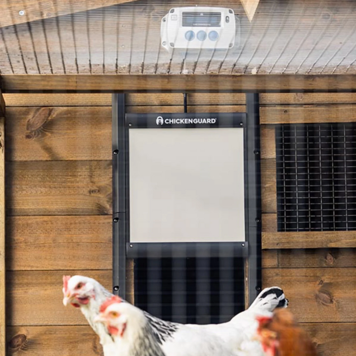 (New) ChickenGuard Pro with Self-Locking Door Kit