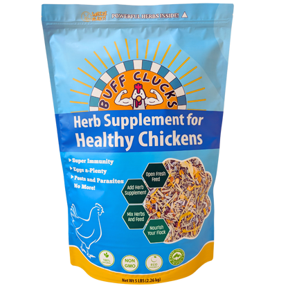 Herb Supplement For Backyard Chickens
