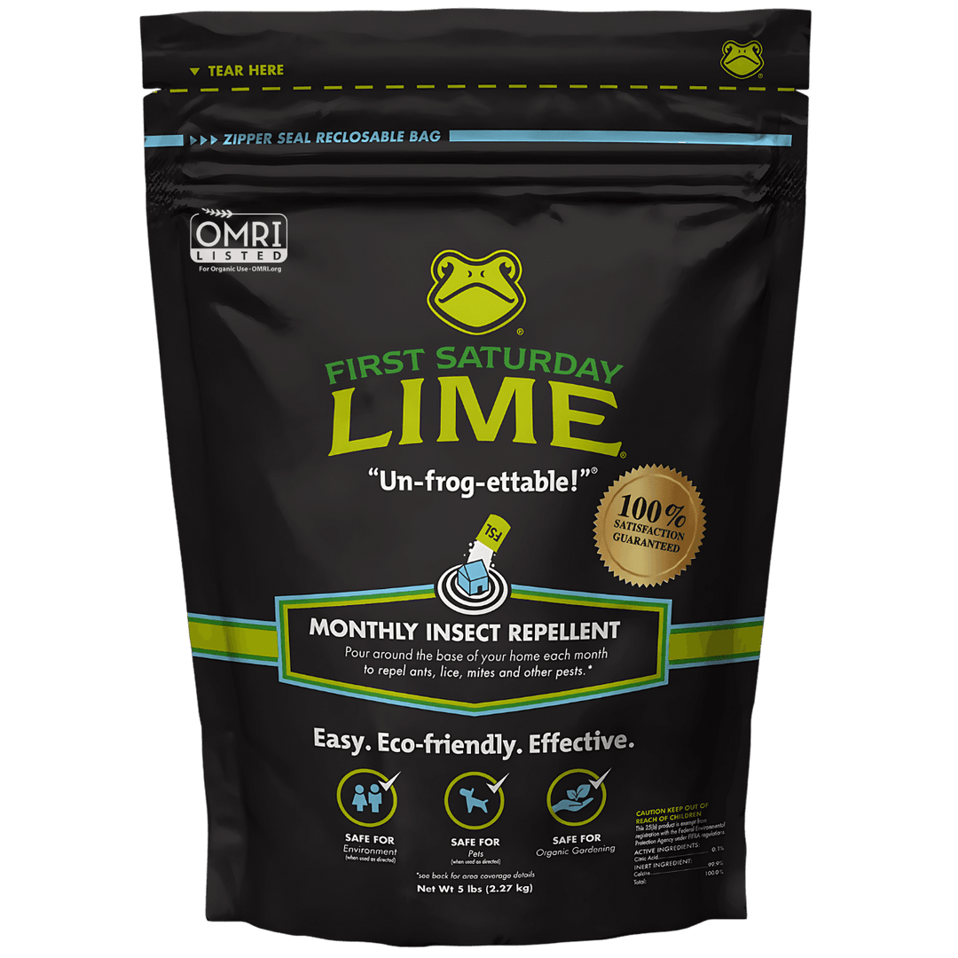 First Saturday Lime Insect Repellent – Eco-Friendly Pest Control for Home & Coop