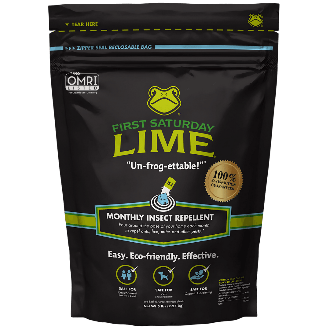 Repelente de insectos First Saturday Lime: control de plagas ecológico para el hogar y el gallinero