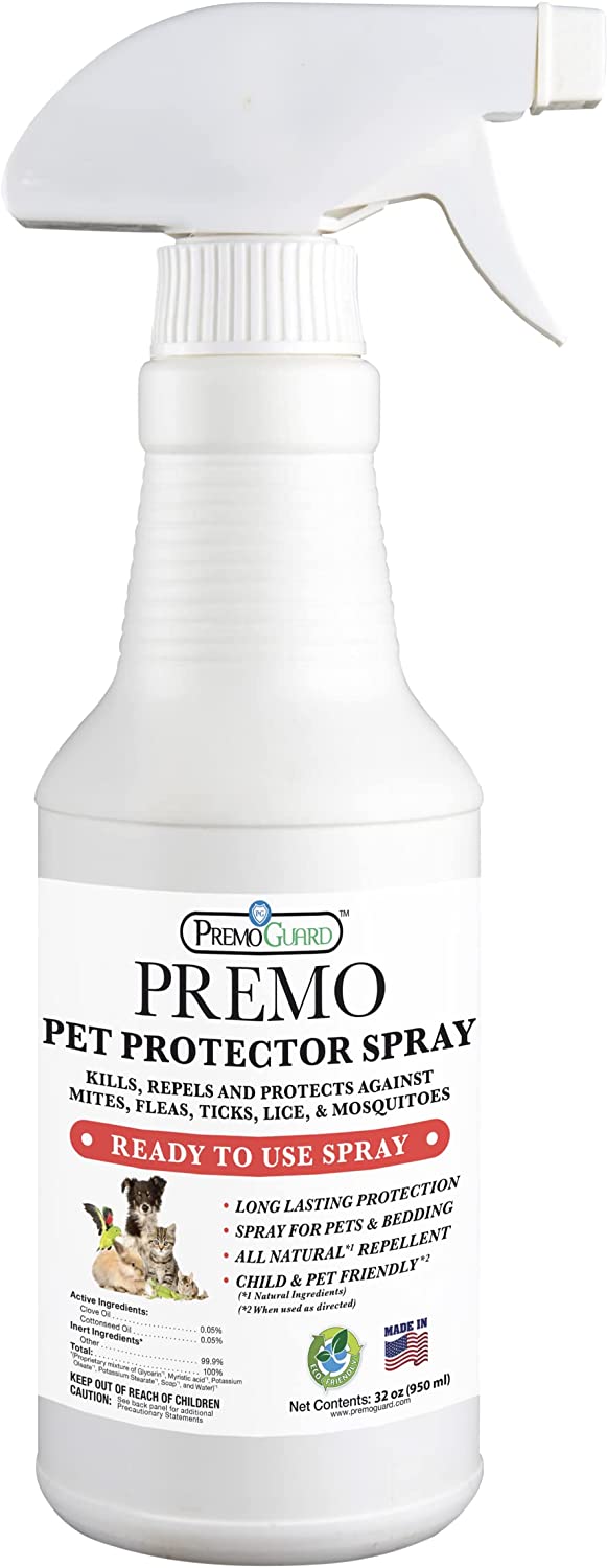 Protector para mascotas de 16 oz - Totalmente natural y no tóxico - Premo Guard 