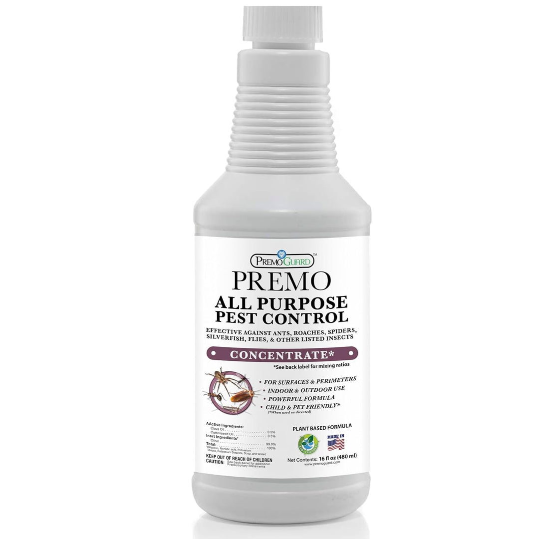 Concentrado multiusos para el control de plagas, 16 oz, rinde hasta 2,5 galones, de Premo Guard 