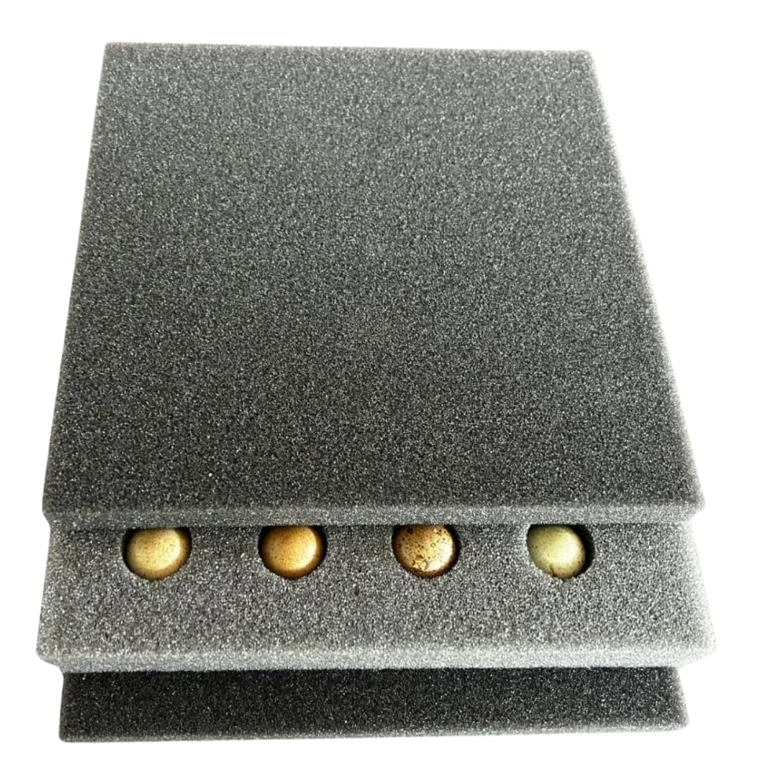 High-Quality Button Quail Egg Foam Shipper 20 Hole Sets (5 Count)