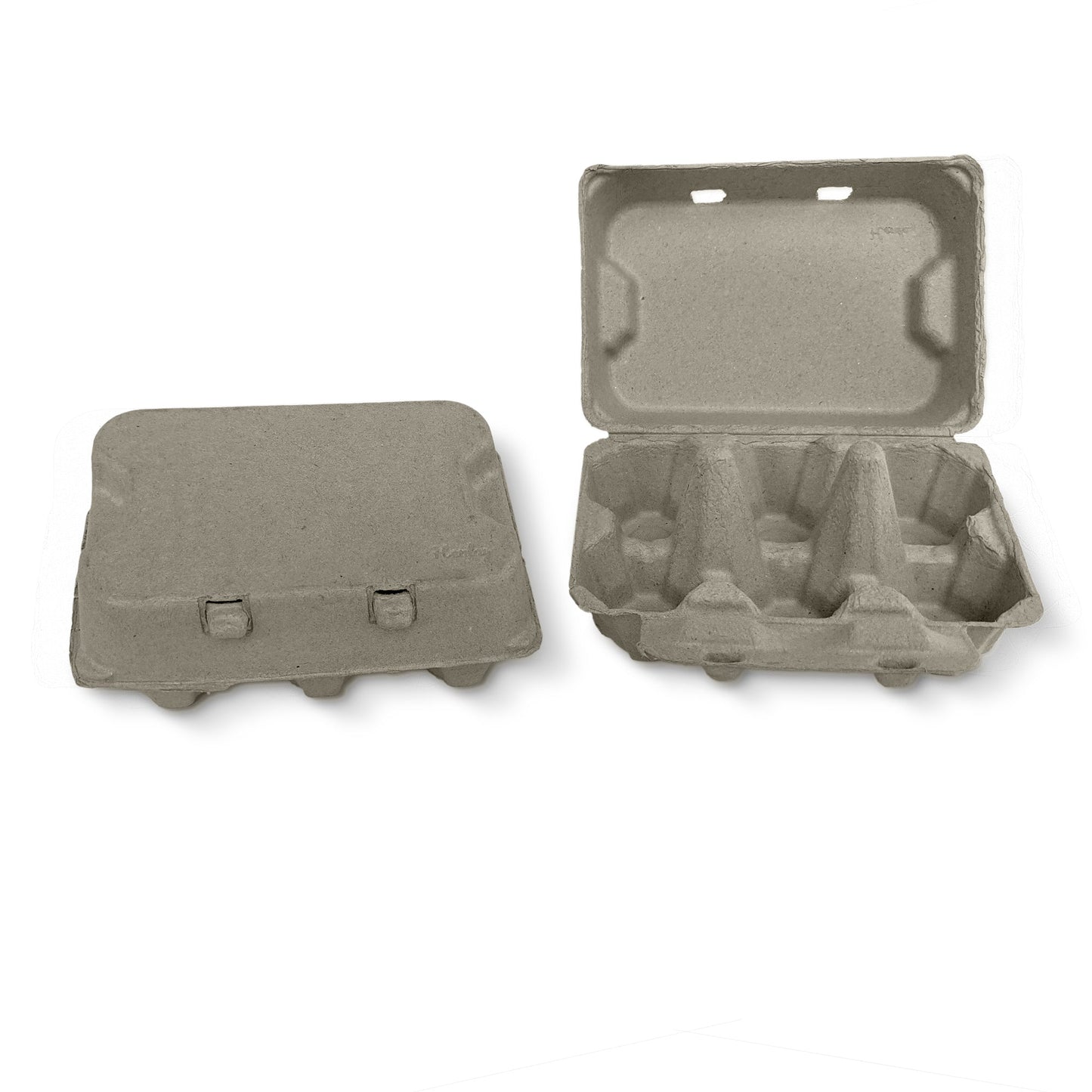 Henlay Jumbo Duck Egg Cartons - Recycled Cardboard, 6-Count