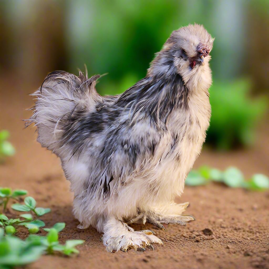 Polluelos de Silkie (sin sexar)