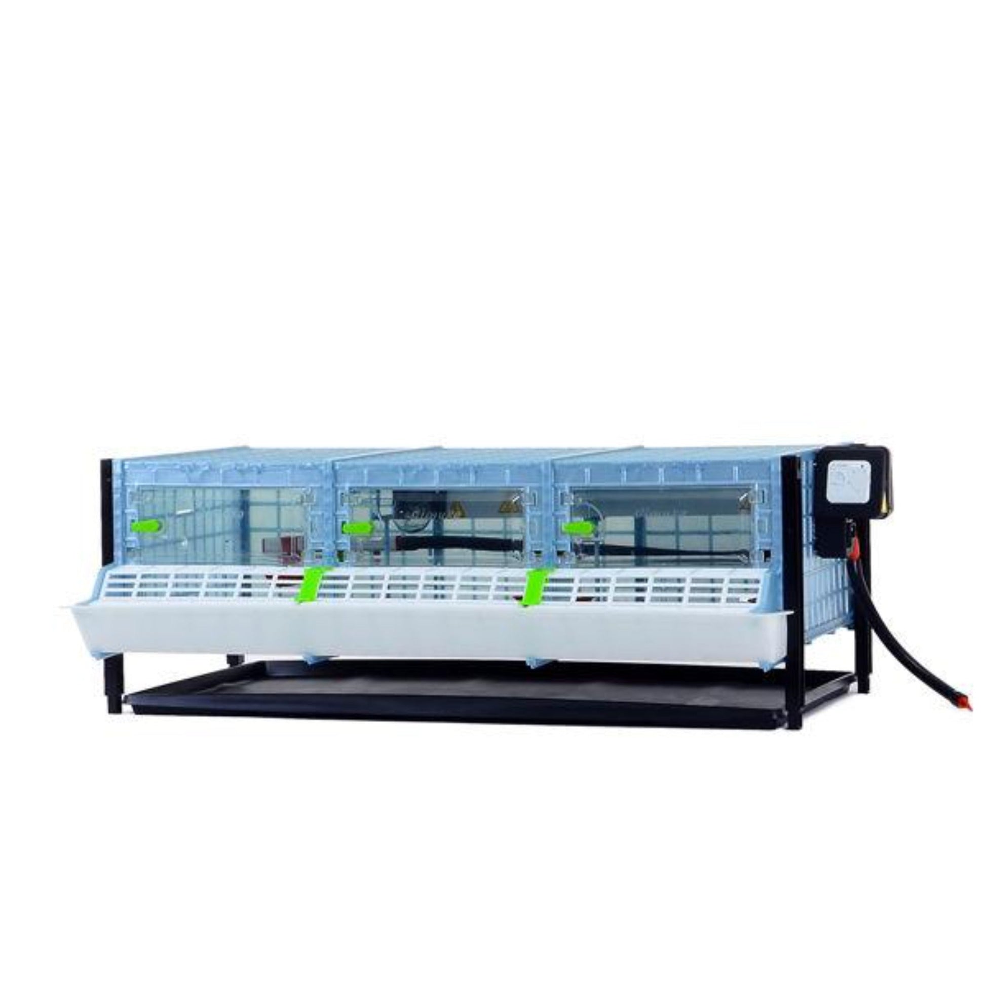 Chick brooder with 9.5-inch height and durable ComfortPlast design by Hatching Time for backyard poultry and classroom use.