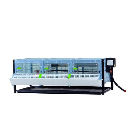 Chick brooder with 9.5-inch height and durable ComfortPlast design by Hatching Time for backyard poultry and classroom use.