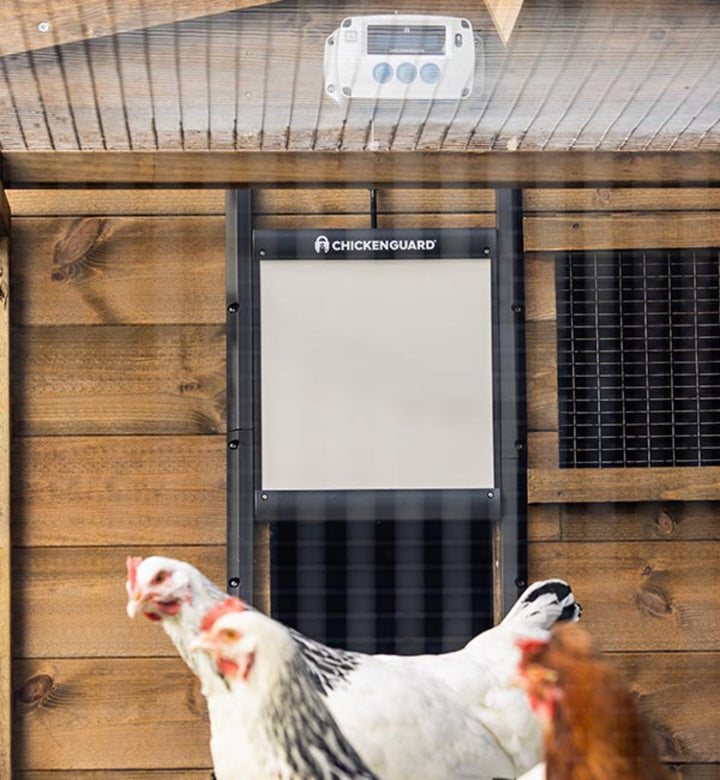 (New) ChickenGuard Pro with Self-Locking Door Kit