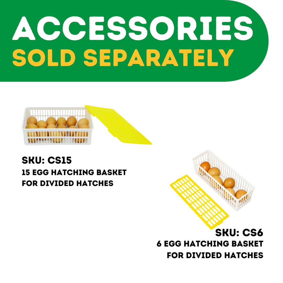 CT180H egg hatcher with 180-egg capacity and automatic humidity control, featuring air route ventilation and APC cooling sys