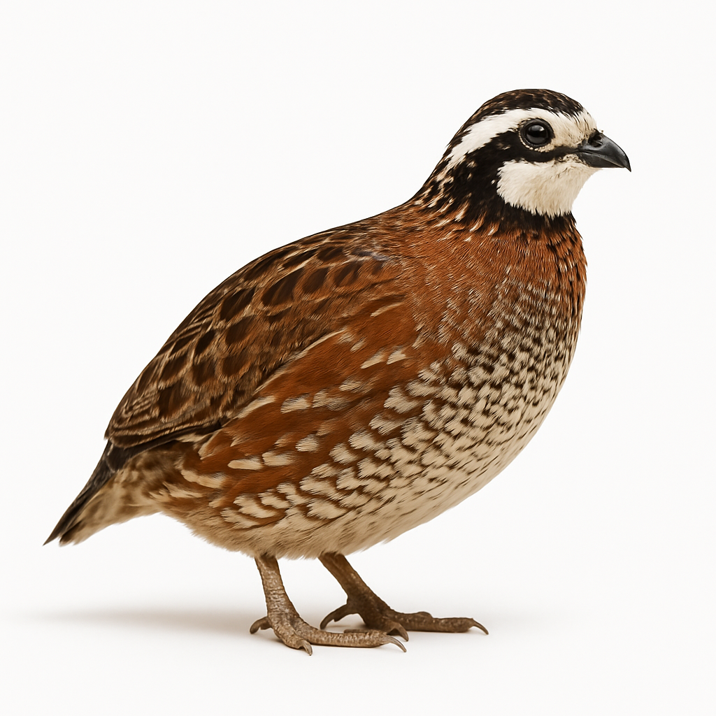 Premium fertile bobwhite quail hatching eggs in a natural brown color, sold by Quailz.com in various egg counts.