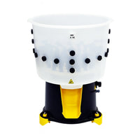 Small chicken feather plucker by Hatching Time, 200-watt capacity for 1-2 birds, ABS plastic drum, efficient 30-second pluck