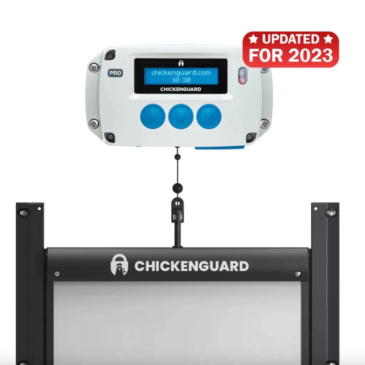 (New) ChickenGuard Pro with Self-Locking Door Kit