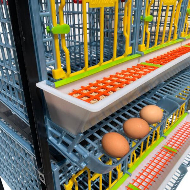Cimuka 4-Layer Bantam Chicken Breeding Cage - 12-24 Birds