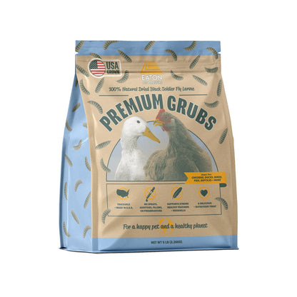 Premium USA Black Soldier Fly Larvae - High Calcium Chicken Treats