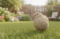 Fertile Egyptian Gold quail hatching eggs in a carton from Quailz.com by Undique LLC