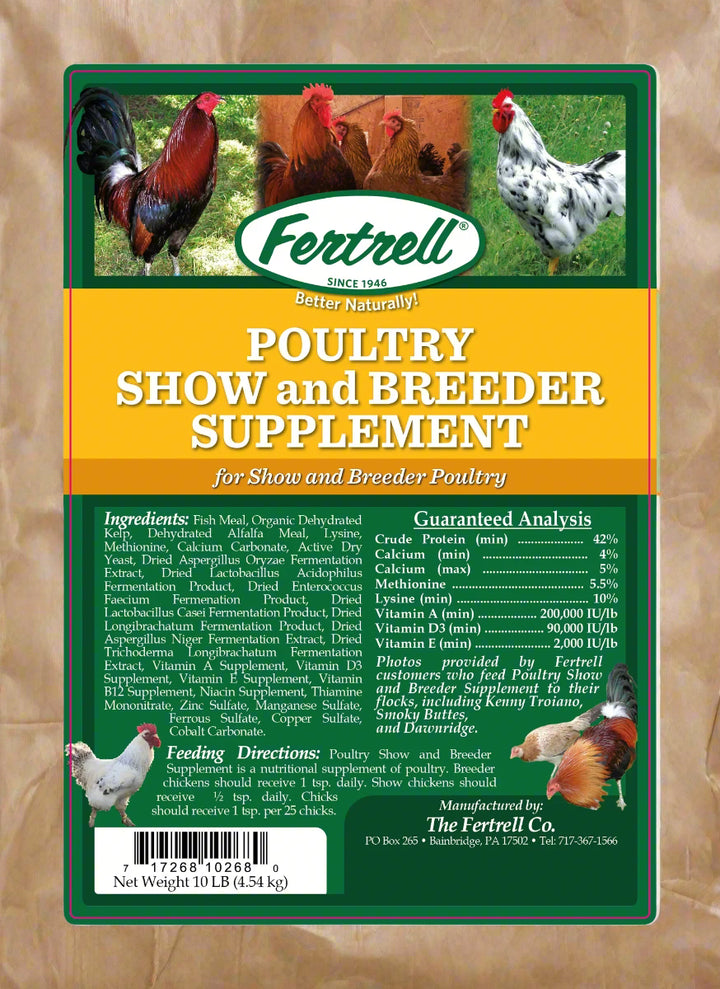 High-Potency Breeder Supplement - Fertility & Feather Support