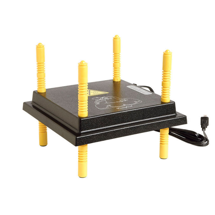 Adjustable 10x10 chick heating plate by Hatching Time, energy-efficient, 13W, suitable for 15-20 chicks