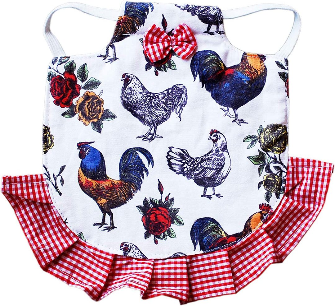 Hen Couture Chicken Saddle With Bow - Protective Hen Apron