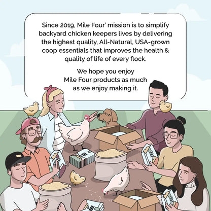 Organic Hemp Bedding for Chicken Coops - Hyper Absorbent USA Made