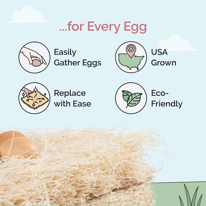 Soft Cushioned Chicken Nesting Pads - Coop Box Liners for Hens
