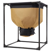 Urban Worm Bag V2 in durable black 900D Oxford fabric for eco-friendly vermicomposting in apartments