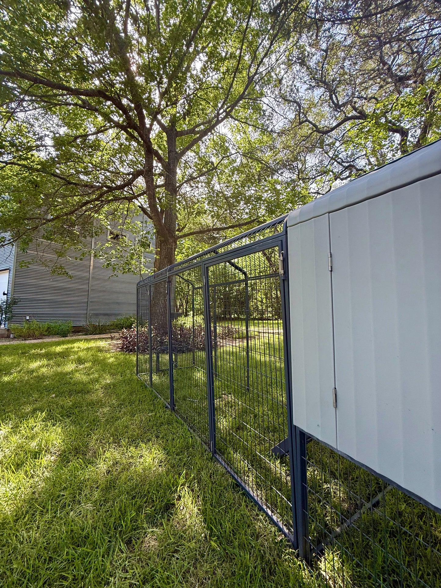 Smart Coop Extended Range Run Add-On - Galvanized Steel Mesh