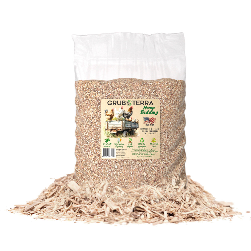 AZC Rec GrubTerra Hemp Bedding