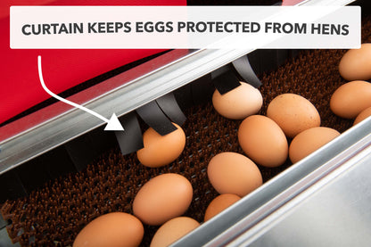 HenGear 24" Galvanized Rollout Nest Box - 20 Hens Premium