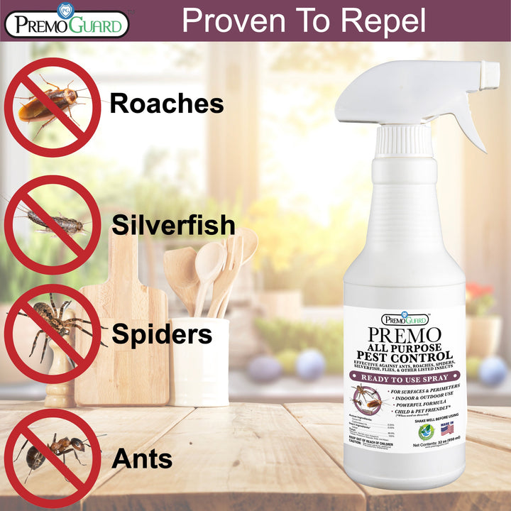 All Purpose Pest Control Spray - 32 oz - by Premo Guard